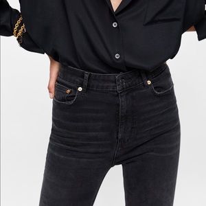 Zara black skinny jeans